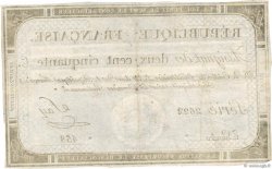 250 Livres FRANCE  1793 Ass.45a VF+