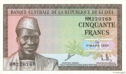 50 Francs GUINEA  1960 P.12a XF