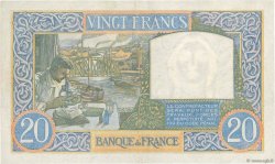 20 Francs TRAVAIL ET SCIENCE FRANKREICH  1941 F.12.13 VZ