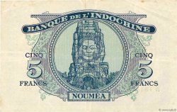 5 Francs NUEVAS HÉBRIDAS  1945 P.05 MBC+