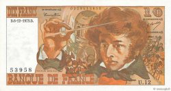 10 Francs BERLIOZ FRANCE  1973 F.63.02 SUP