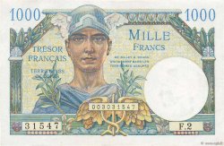 1000 Francs TRÉSOR FRANÇAIS FRANCIA  1947 VF.33.02