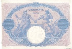 50 Francs BLEU ET ROSE FRANCE  1916 F.14.29 TTB