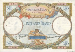 50 Francs LUC OLIVIER MERSON FRANCE  1928 F.15.02