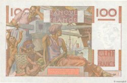 100 Francs JEUNE PAYSAN filigrane inversé FRANKREICH  1952 F.28bis.02 VZ+