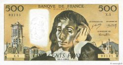 500 Francs PASCAL FRANCIA  1968 F.71.01 EBC
