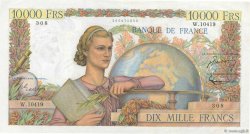 10000 Francs GÉNIE FRANÇAIS FRANCE  1956 F.50.78 SUP