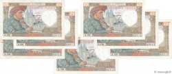 50 Francs JACQUES CŒUR Consécutifs FRANCE  1941 F.19.15