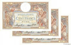 100 Francs LUC OLIVIER MERSON grands cartouches Consécutifs FRANKREICH  1934 F.24.13