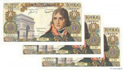 10000 Francs BONAPARTE Consécutifs FRANCE  1956 F.51.04 SUP+