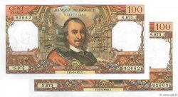 100 Francs CORNEILLE Consécutifs FRANCE  1975 F.65.49