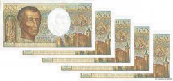 200 Francs MONTESQUIEU Consécutifs FRANCE  1981 F.70.01 SUP