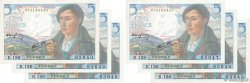 5 Francs BERGER Consécutifs FRANCE  1945 F.05.06