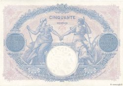 50 Francs BLEU ET ROSE FRANCIA  1926 F.14.39 MBC