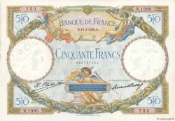 50 Francs LUC OLIVIER MERSON FRANCE  1928 F.15.02