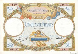 50 Francs LUC OLIVIER MERSON type modifié FRANCIA  1933 F.16.04 MBC+