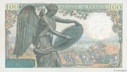 100 Francs DESCARTES FRANKREICH  1942 F.27.01 fST+