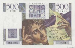 500 Francs CHATEAUBRIAND FRANKREICH  1946 F.34.05 VZ+