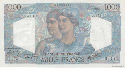 1000 Francs MINERVE ET HERCULE FRANCE  1946 F.41.10 UNC-