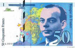 50 Francs SAINT-EXUPÉRY  FRANKREICH  1992 F.72.01aA