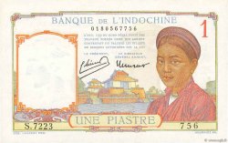 1 Piastre FRENCH INDOCHINA  1946 P.054c XF+