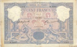 100 Francs BLEU ET ROSE FRANKREICH  1901 F.21.15