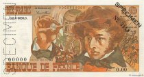 10 Francs BERLIOZ Spécimen FRANCE  1972 F.63.01Spn2 SUP