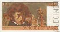 10 Francs BERLIOZ Spécimen FRANCE  1972 F.63.01Spn2 SUP