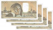 500 Francs PASCAL Consécutifs FRANCE  1980 F.71.22 pr.SPL