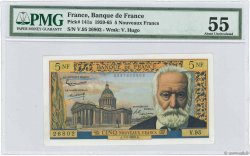 5 Nouveaux Francs VICTOR HUGO FRANCE  1963 F.56.13