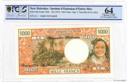 1000 Francs NOUVELLES HÉBRIDES  1975 P.20b NEUF