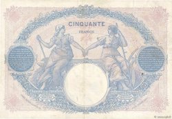 50 Francs BLEU ET ROSE FRANCE  1923 F.14.36 TTB