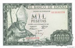 1000 Pesetas ESPAÑA  1965 P.151 SC+