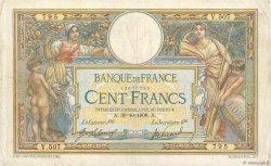 100 Francs LUC OLIVIER MERSON avec LOM FRANCIA  1908 F.22.01