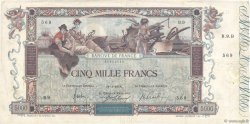 5000 Francs FLAMENG FRANCIA  1918 F.43.01 BC+