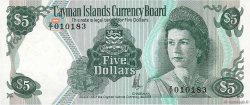 5 Dollars CAYMANS ISLANDS  1974 P.06r UNC-