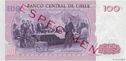 100 Pesos Spécimen CHILE  1976 P.152s UNC-