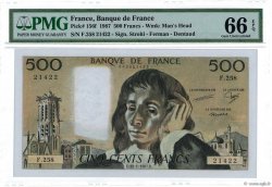 500 Francs PASCAL FRANKREICH  1987 F.71.36