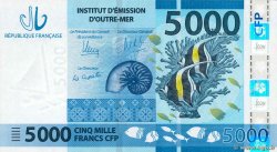5000 Francs CFP FRENCH PACIFIC TERRITORIES  2014 P.07 ST
