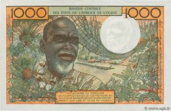 1000 Francs ESTADOS DEL OESTE AFRICANO  1965 P.703Kg EBC