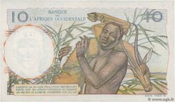 10 Francs FRENCH WEST AFRICA  1946 P.37 XF