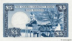 5 Pounds GAMBIA  1965 P.03a q.FDC