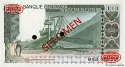 1000 Ouguiya Spécimen MAURITANIE  1977 P.03C SPL+