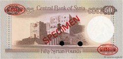 50 Pounds Spécimen SYRIA  1982 P.103cs UNC