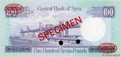 100 Pounds Spécimen SYRIA  1982 P.104cs UNC-