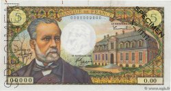 5 Francs PASTEUR Spécimen FRANCE  1966 F.61.01Spn