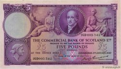5 Pounds SCOTLAND  1947 PS.333 VF