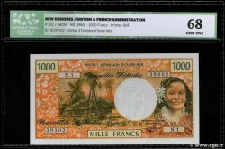 1000 Francs NUOVE EBRIDI  1979 P.20c FDC
