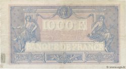 1000 Francs BLEU ET ROSE FRANKREICH  1925 F.36.41 fSS