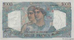 1000 Francs MINERVE ET HERCULE FRANCE  1946 F.41.17 SPL